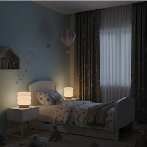 Luminária de Mesa Decorativa Nuvem com Lâmpada LED - Ilúmine Decor