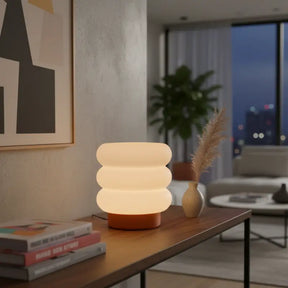 Luminária de Mesa Decorativa Nuvem com Lâmpada LED - Ilúmine Decor