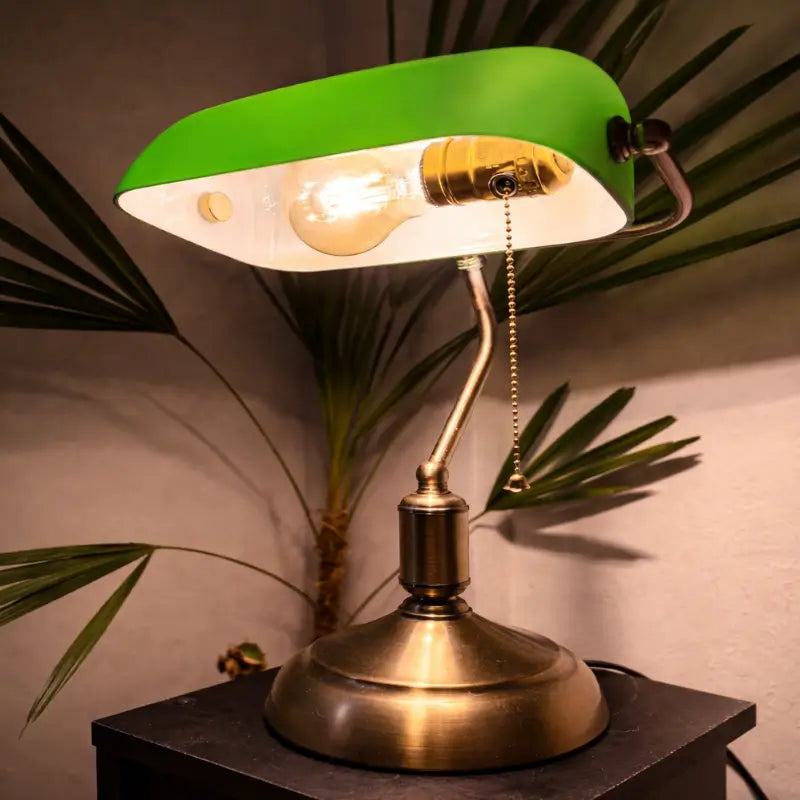 Luminária de Mesa Vintage Inglesa Clássica Decorativa