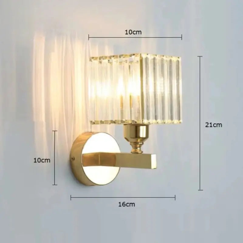 Luminária de Parede Arandela de Metal Elegante - Ilúmine Decor