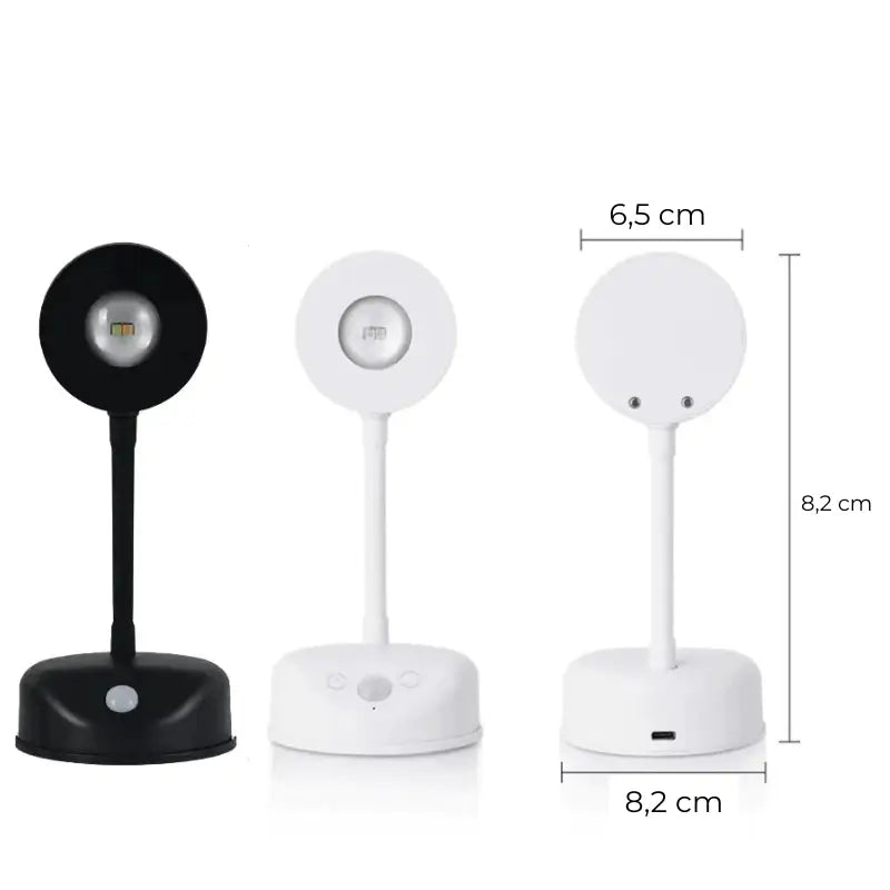 Luminária de Parede LED com Sensor de Movimento Sem Fio Recarregável - Ilúmine Decor