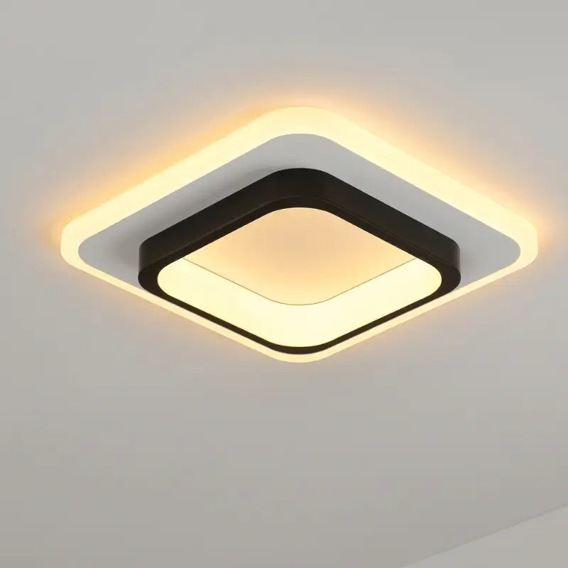 Luminária de Teto LED Moderna Plafon 3 Tons de Luz para Sala e Quarto - Ilúmine Decor