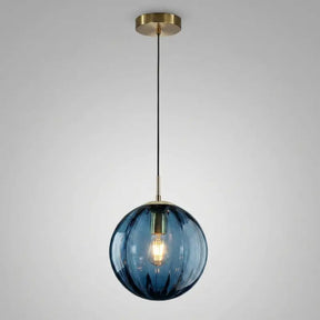Luminária de Teto Pendente Nórdica Bola de Vidro - Ilúmine Decor