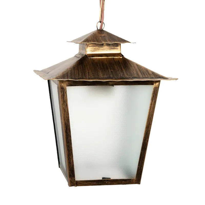 Luminária de Teto Pendente Vintage Estilo Colonial - Ilúmine Decor