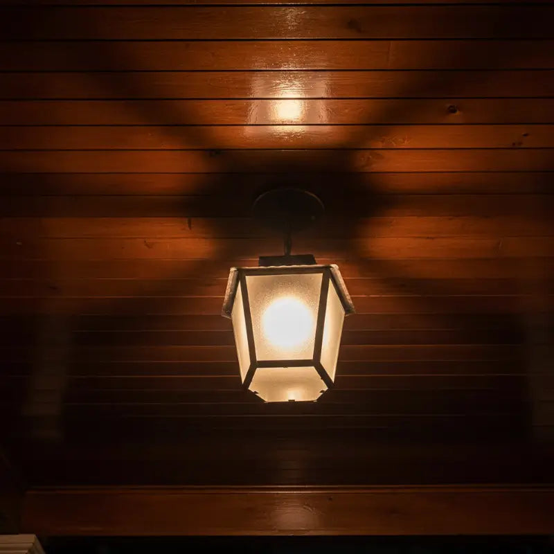 Luminária de Teto Pendente Vintage Estilo Colonial - Ilúmine Decor