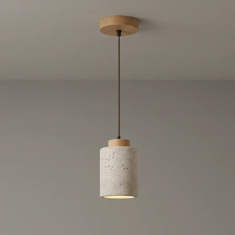 Luminária de Teto Pendente Wabi-Sabi Estilo Japonês - Ilúmine Decor