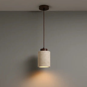 Luminária de Teto Pendente Wabi-Sabi Estilo Japonês - Ilúmine Decor