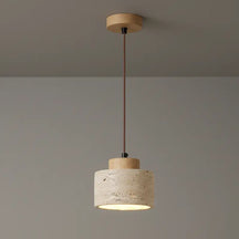 Luminária de Teto Pendente Wabi-Sabi Estilo Japonês - Ilúmine Decor