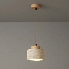 Luminária de Teto Pendente Wabi-Sabi Estilo Japonês - Ilúmine Decor