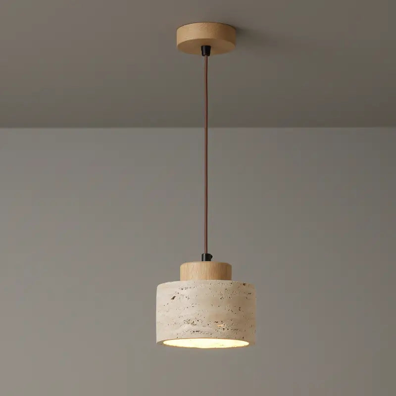 Luminária de Teto Pendente Wabi-Sabi Estilo Japonês - Ilúmine Decor