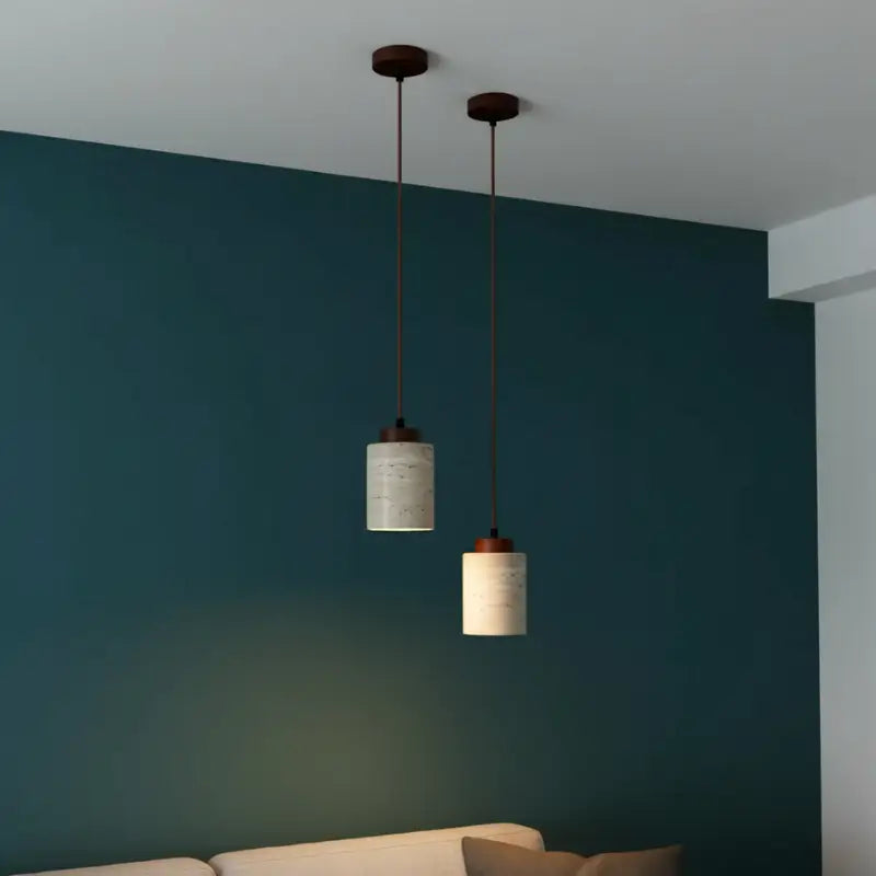 Luminária de Teto Pendente Wabi-Sabi Estilo Japonês - Ilúmine Decor