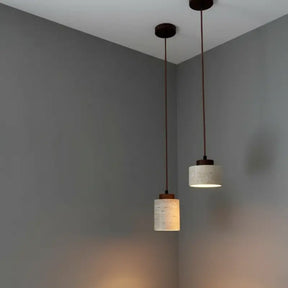 Luminária de Teto Pendente Wabi-Sabi Estilo Japonês - Ilúmine Decor