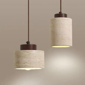 Luminária de Teto Pendente Wabi-Sabi Estilo Japonês - Ilúmine Decor