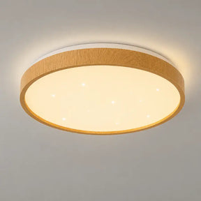 Luminária de Teto Plafon LED Redondo Efeito Céu Estrelado 3 Tons de Luz - Ilúmine Decor