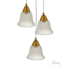 Lustre Pendente Sinos para Cozinha - Ilúmine Decor