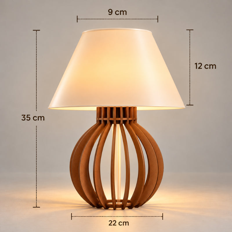 Par de Abajures de Mesa Boho para Cabeceira de Cama