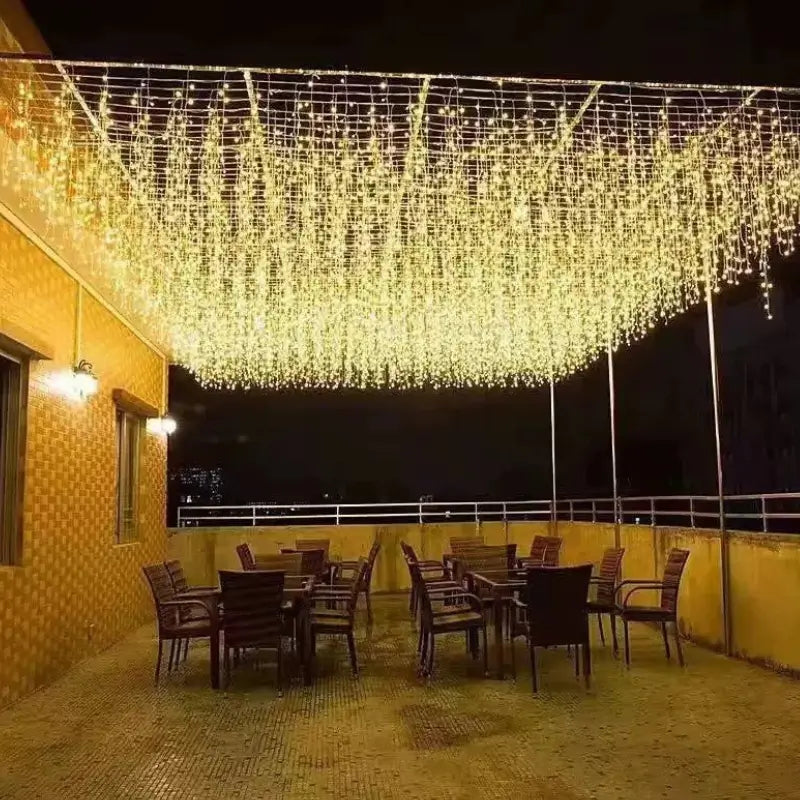 Pisca Pisca Cascata de Natal 10 Metros - Ilúmine Decor