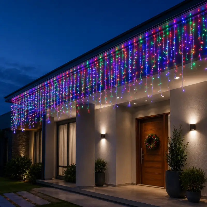 Pisca Pisca Cascata de Natal 10 Metros - Ilúmine Decor