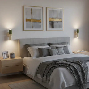 Arandela de Parede Dupla Minimalista - Ilúmine Decor