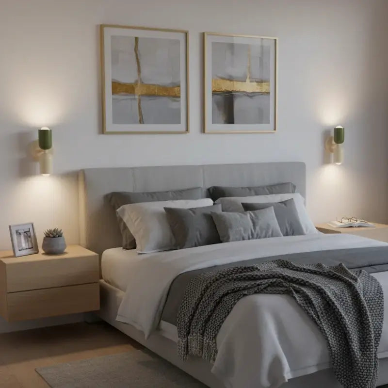 Arandela de Parede Dupla Minimalista - Ilúmine Decor
