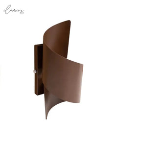 Arandela Externa de Parede Led Espiral - Ilúmine Decor