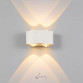 Arandela Externa Led em Alumínio à Prova d'água - Ilúmine Decor
