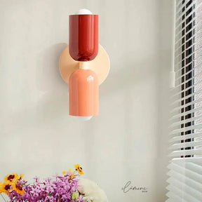 Arandela de Parede Dupla Minimalista - Ilúmine Decor