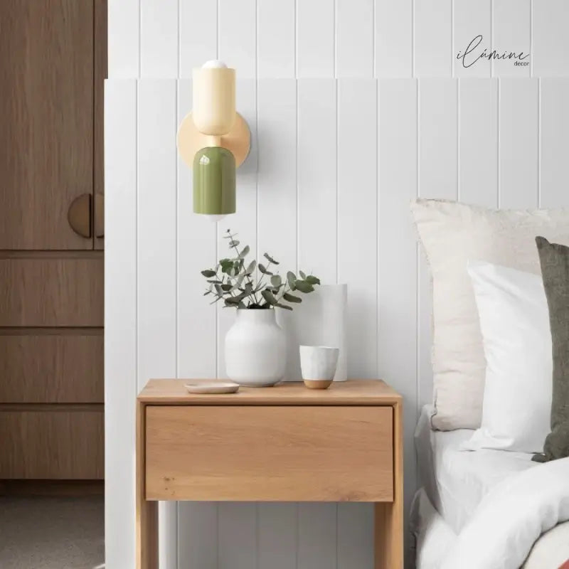 Arandela de Parede Dupla Minimalista - Ilúmine Decor