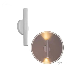 Arandela de Parede Cilíndrica com 2 Fachos de Luz - Ilúmine Decor