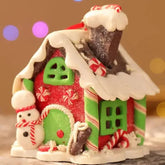 Enfeite de Árvore de Natal Pingente Casinhas - Ilúmine Decor