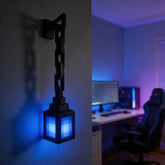 Luminária decorativa de parede efeito pixelado