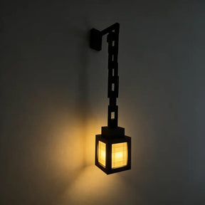 Luminária decorativa de parede efeito pixelado