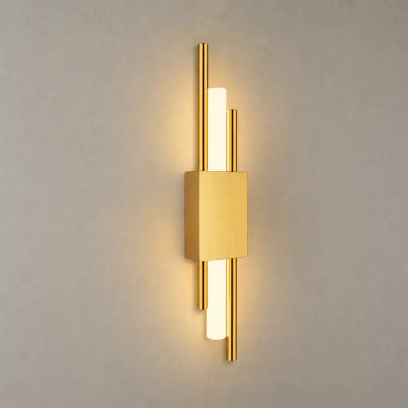 Arandela de Parede LED Dourada 3 Tons de Luz - Ilúmine Decor