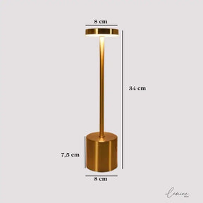 Luminária de Mesa Sem fio Dimerizável - Ilúmine Decor