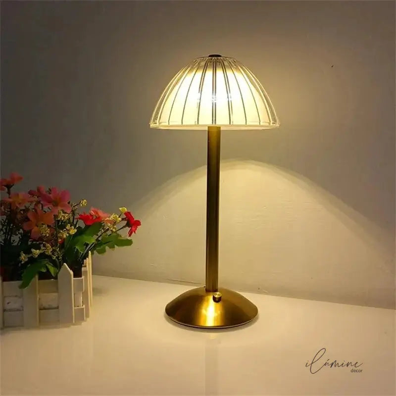 Luminária de Mesa Vintage Sem Fio - Ilúmine Decor