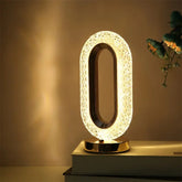 Luminária de Mesa Decorativa Oval - Ilúmine Decor