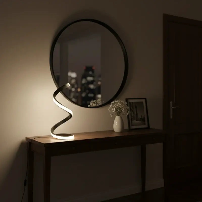 Luminária de Mesa Minimalista com 3 Tons de Luz - Ilúmine Decor