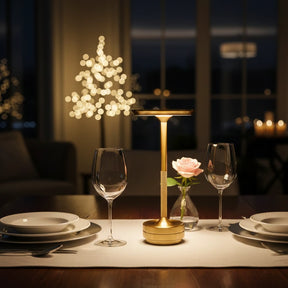 Luminária de Mesa LED Sem Fio 3 Tons de Luz - Ilúmine Decor