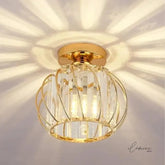 Luminária de Teto Decorativa Cúpula em Vidro - Ilúmine Decor