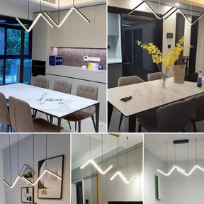 Lustre Pendente Para Sala 90cm - Hoffa - Ilúmine Decor
