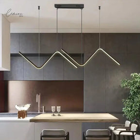 Lustre Pendente Para Sala 90cm - Hoffa - Ilúmine Decor