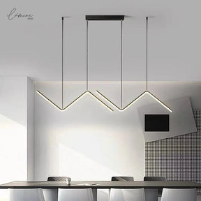 Lustre Pendente Para Sala 90cm - Hoffa - Ilúmine Decor