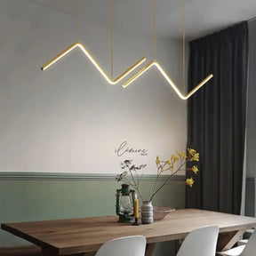 Lustre Pendente Para Sala 90cm - Hoffa - Ilúmine Decor
