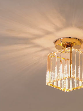 Luminária de Teto Sofisticada Cúpula de Vidro Bivolt
